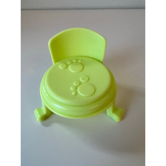 Littlest Pet Shop Blythe Mini Doll Vintage Figure LPS and Hamster #1477 Chair - Picture 5 of 7